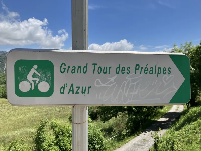 Panneau GT des Préalpes d'Azur