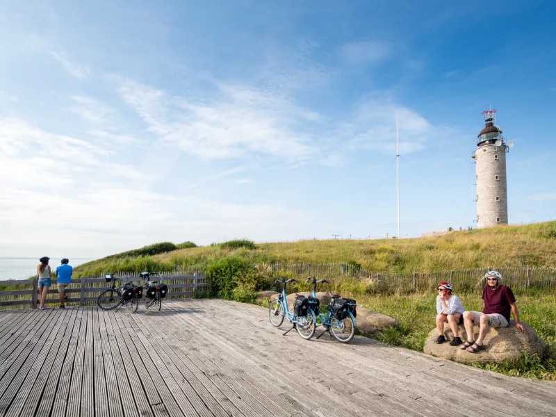 Les Deux Caps à vélo