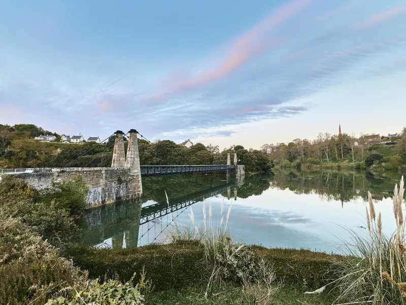 Passerelle Saint-François à Tréguier