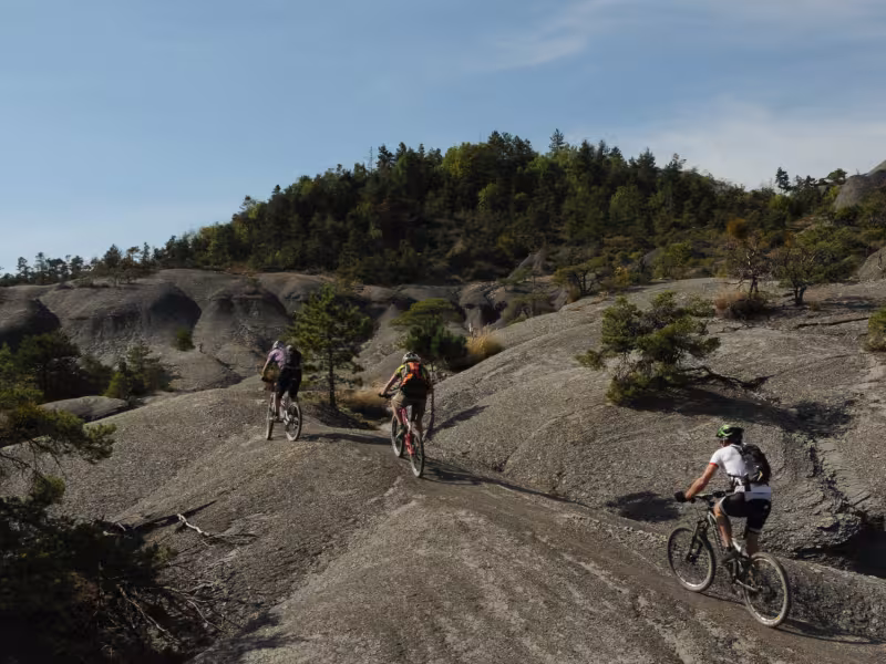 Sentiers VTT sur les Terres Noires