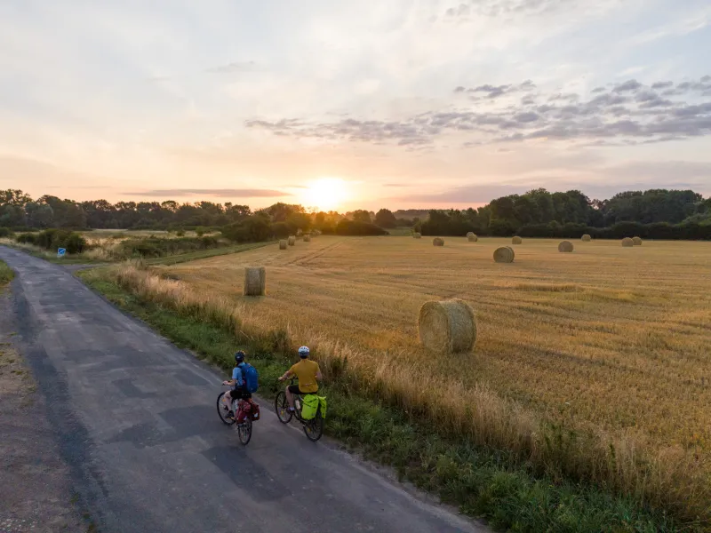 Petites routes de campagnes en Anjou