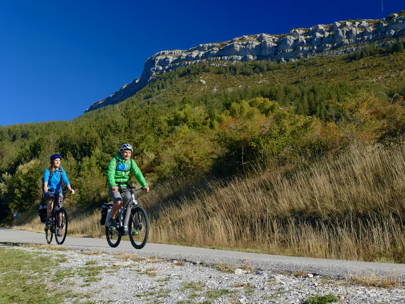 Dans le Col du Corobin Entre Digne-les-Bains et Barrême