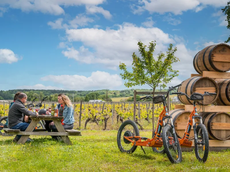 Dégustation au château de Minière