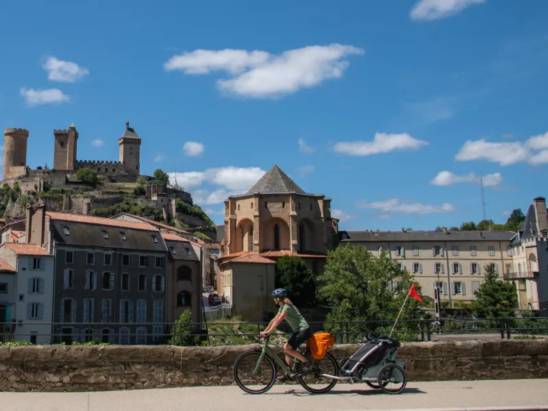 Découverte de Foix à vélo