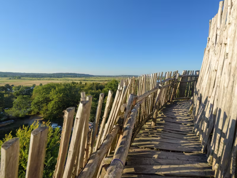 Belvédère du site du Bellion
