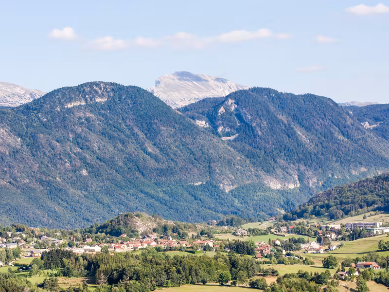 La Chapelle-en-Vercors et le Grand-Veymont