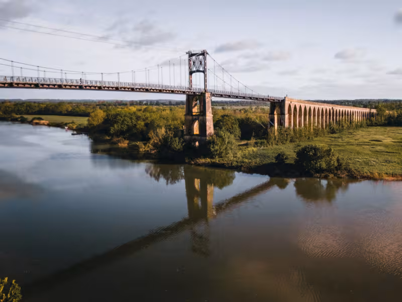 Pont Suspendu de Tonnay-Charente
