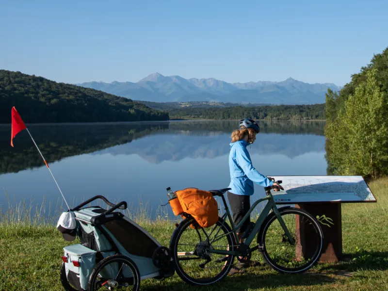 Lac - retenue de l'Arrêt Darré