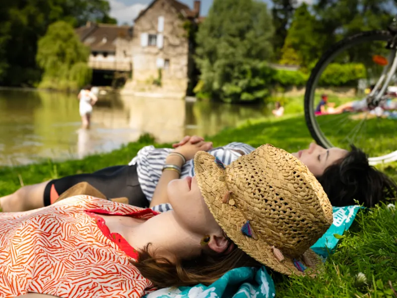 Pause à Neuville-sur-Sarthe