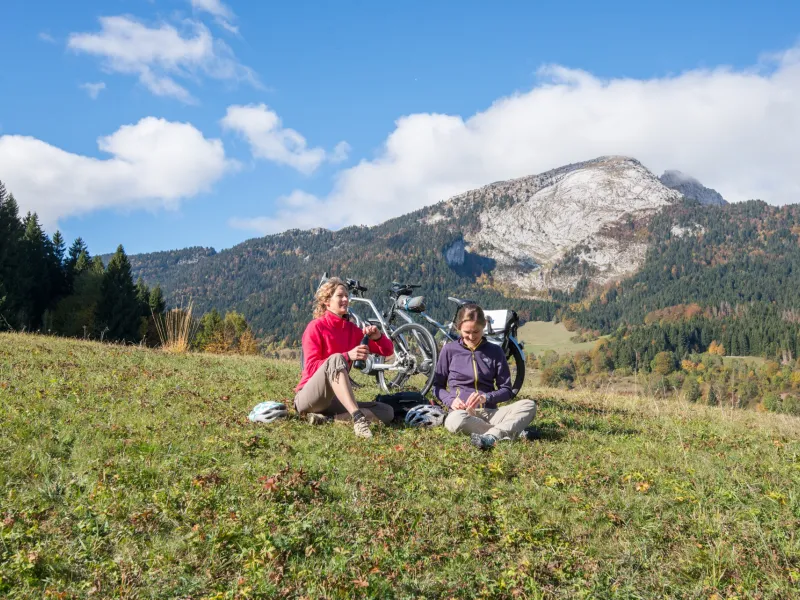 Pause gouter sur les P'tites Routes du Soleil