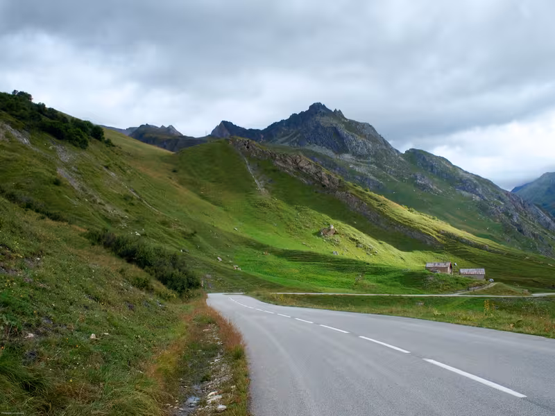 Replat le long du Lac de Roselend
