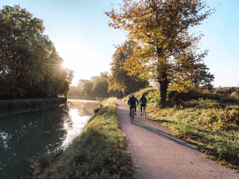 Voyage en duo sur le Canal des 2 Mers à vélo
