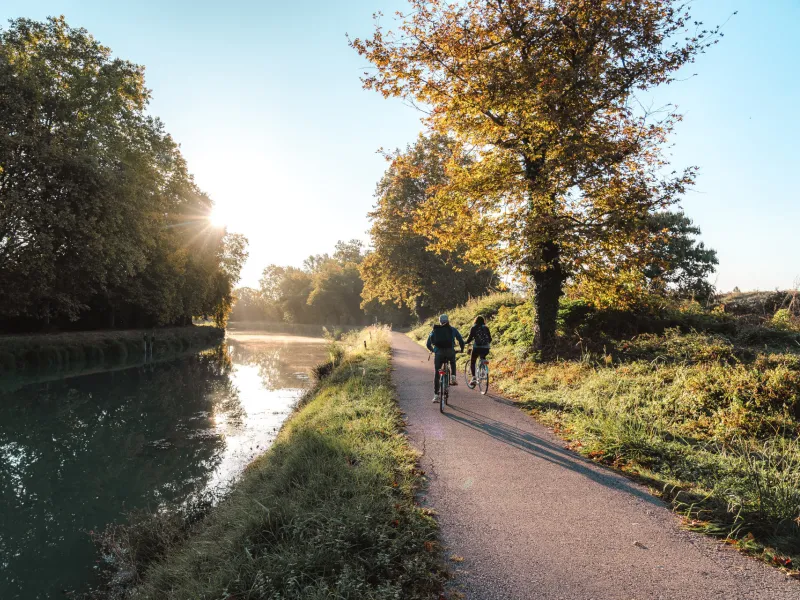 Voyage en duo sur le Canal des 2 Mers à vélo