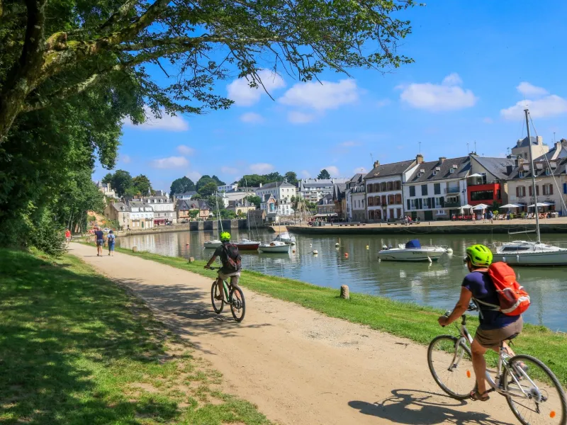 Balade à vélo à St-Goustan