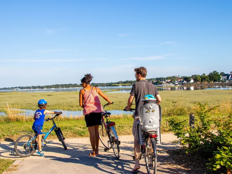 Balade à vélo dans le golfe du Morbihan