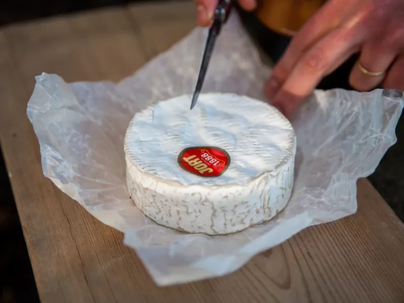 Camembert de la fromagerie de Jort