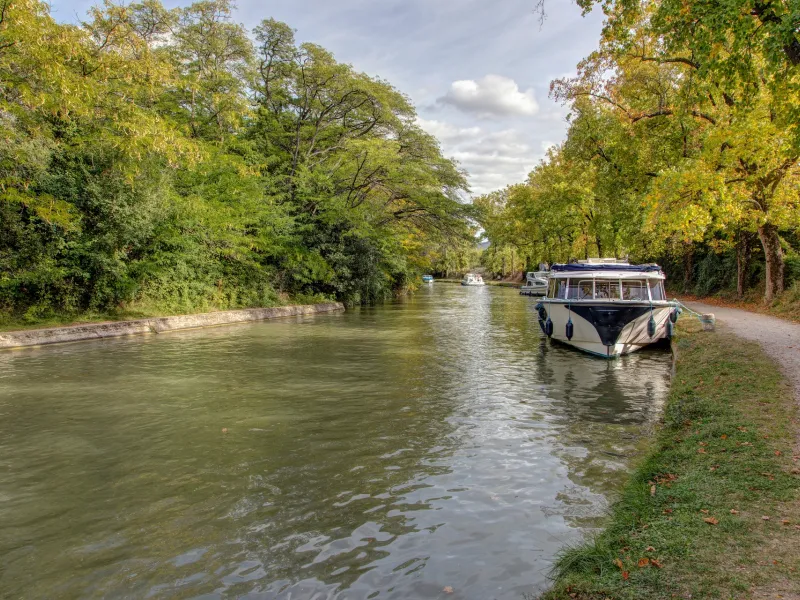 Le canal du Midi avec Grand Angle
