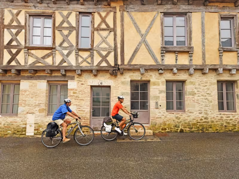 Maisons à pans de bois à Casseneuil