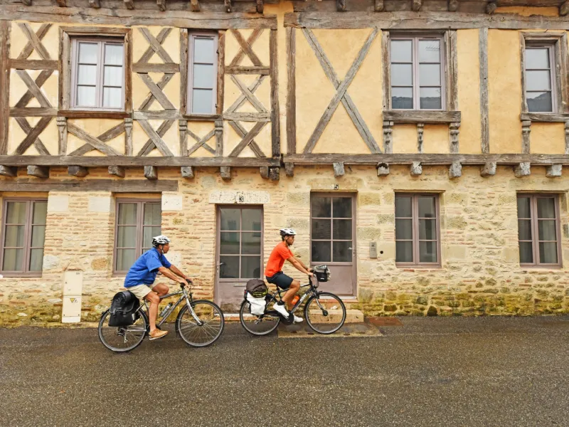 Maisons à pans de bois à Casseneuil