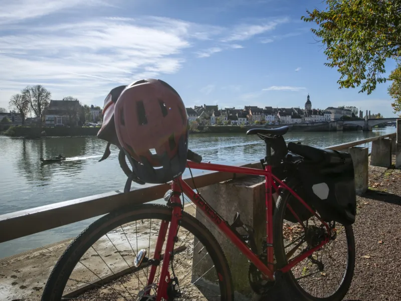 Chalon-sur-Saône sur l'EuroVelo 6