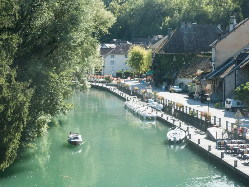 Chanaz et ses canaux