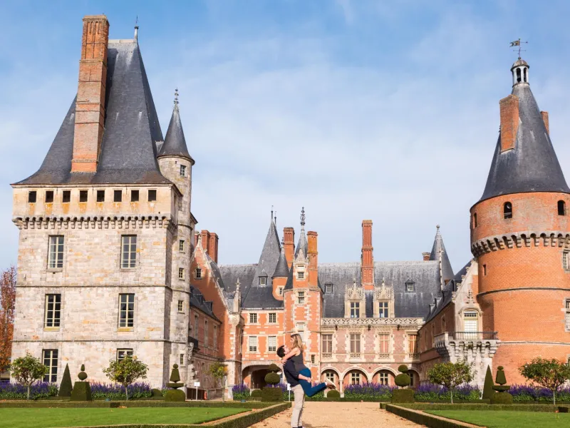 Château de Maintenon en couple