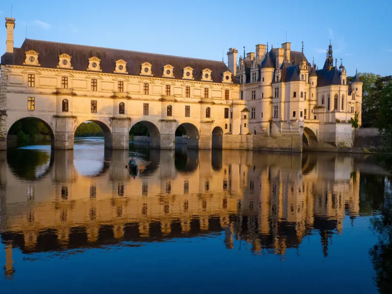 Château de Chenonceau en soirée