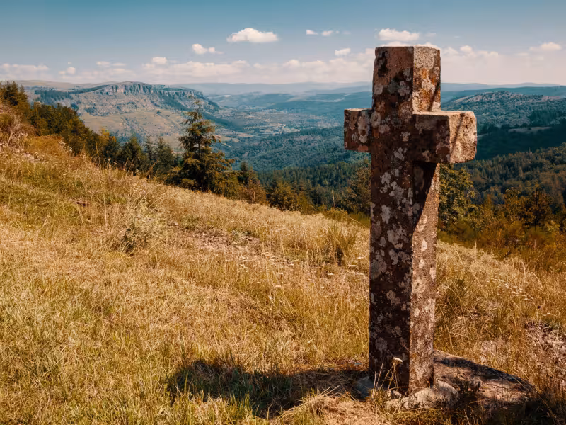 Croix sur le Causse Méjean