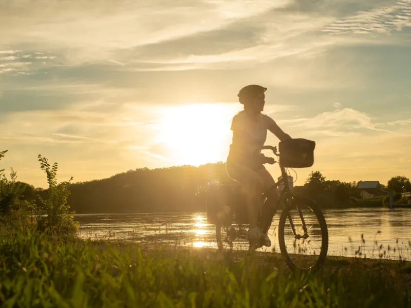 Soleil couchant à St-Jean-de-Losne