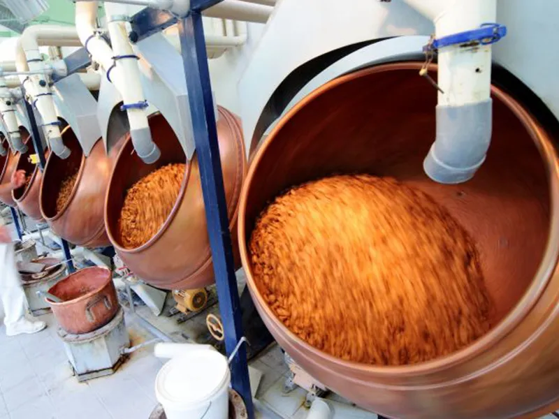 Fabrication des dragées chez Braquier