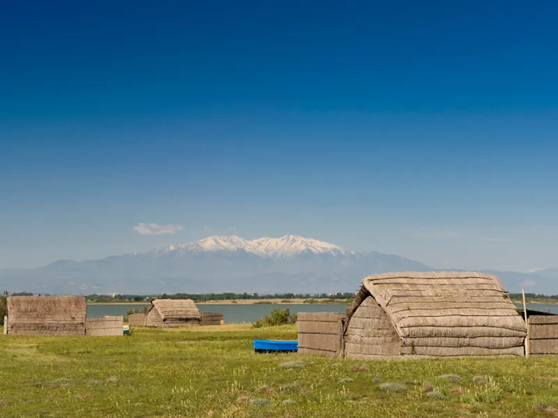 Etang du Canet Saint Nazaire et son village de pêcheurs