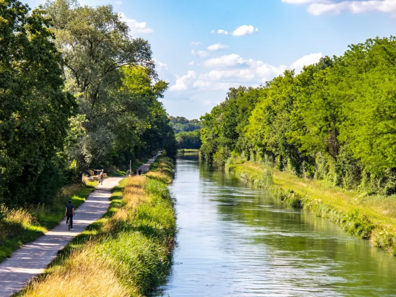 L'EuroVelo 6 à Huningue