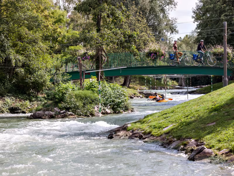 Kayak à Huningue - Eurovélo 15