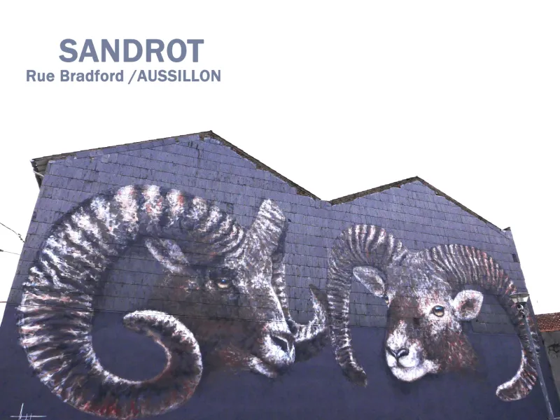 Fresque à Aussillon