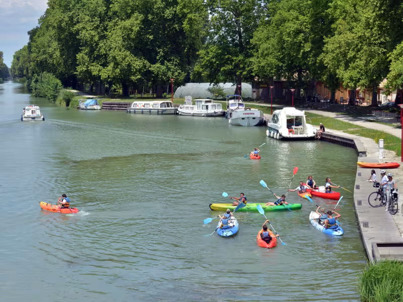 Canoë Kayak sur la Garonne à Villeton