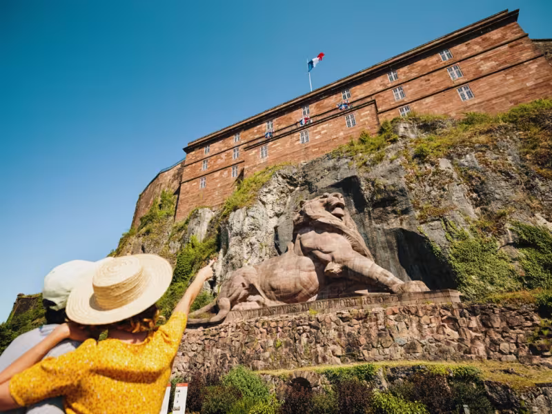 Lion de Belfort par Bartholdi