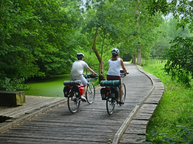 Marais Poitevin à vélo - La Garette