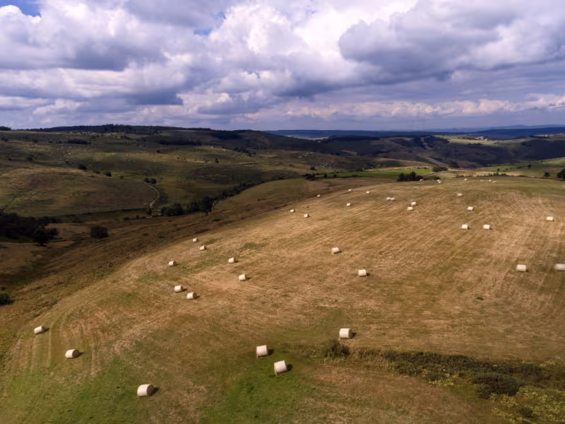 Paysages de la Margeride en Lozère