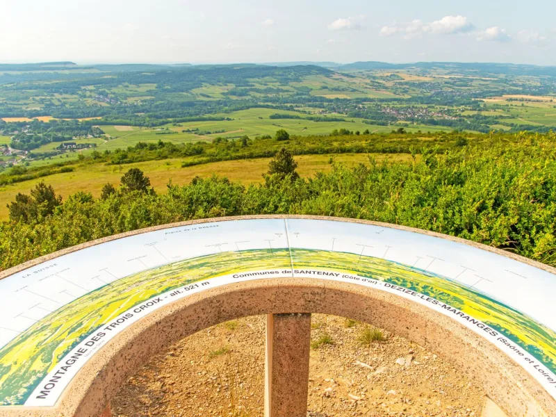 Mont de Sène à Santenay à 521 m