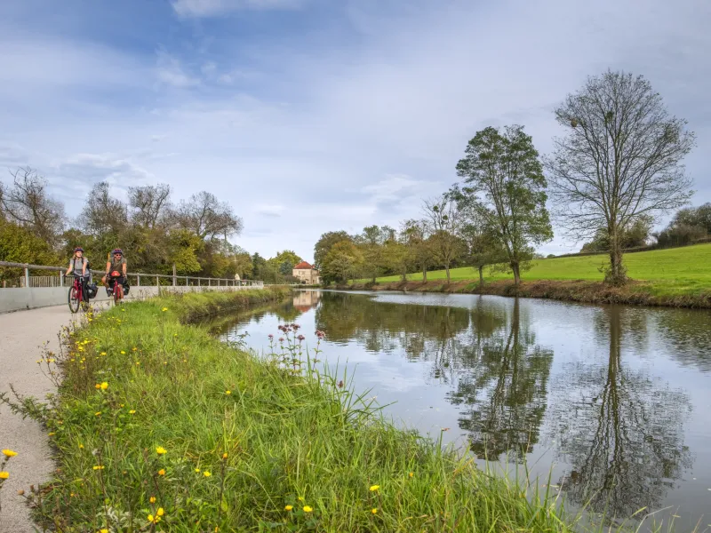 Canal du Centre entre Montceau-les-Mines et Blanzy