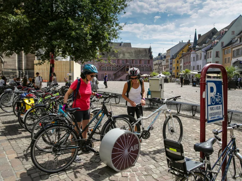 Équipement vélo à Mulhouse - EuroVelo 5