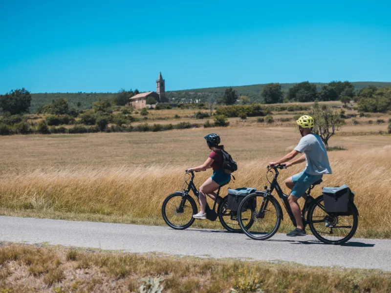Balade à VAE à Ongles