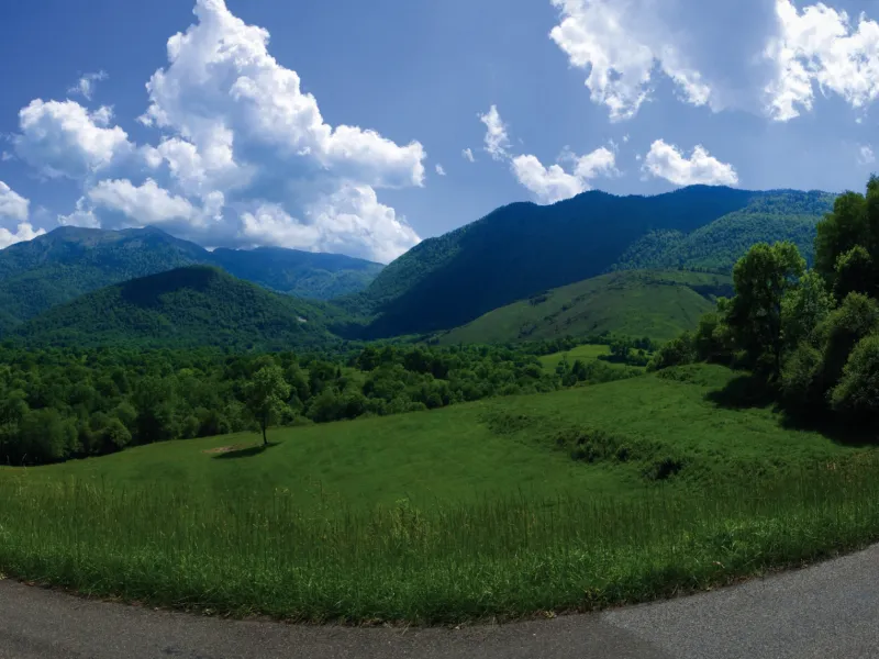 Panorama route Sauveterre de Comminges et les Frontignes