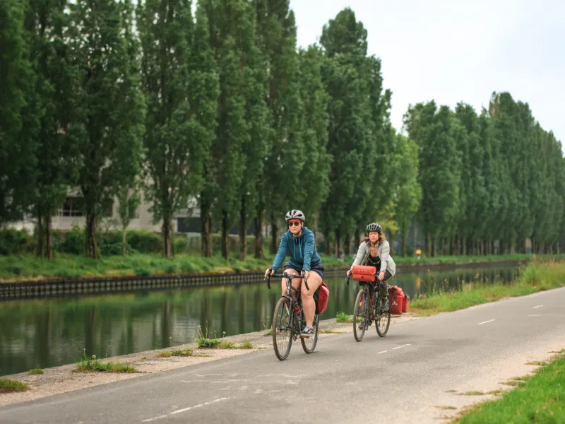 Bords de l'Ourcq à vélo - La Scandibérique