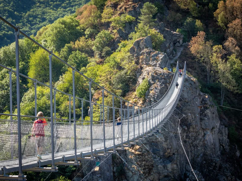 Passerelle himalayenne à Mazamet