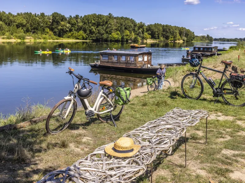 Balde à vélo et pique-nique à Saint-Dyé-sur-Loire