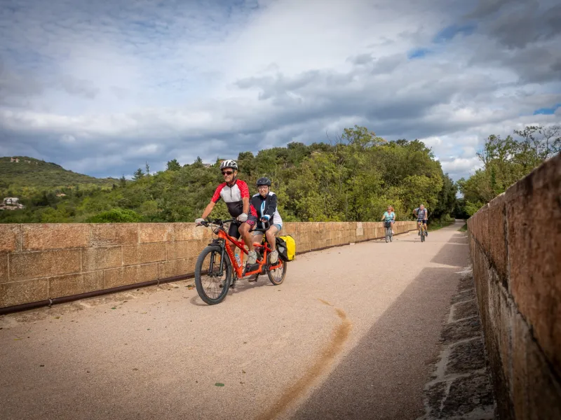 Tandem près de Lamalou-les-Bains