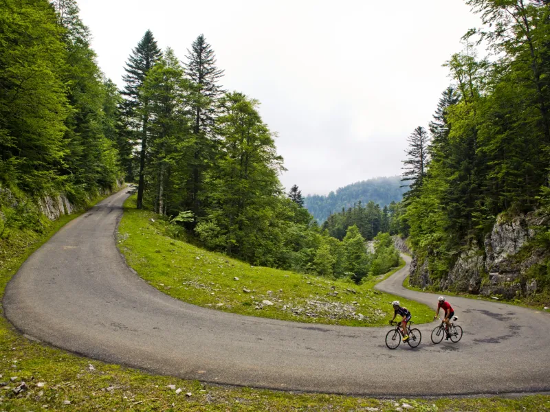 Col du Soudet sur la Route des cols des Pyrénées