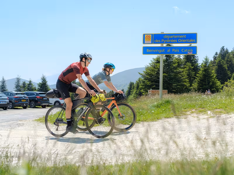 Sur la Route des cols dans les Pyrénées-Orientales