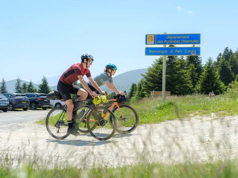 Sur la Route des cols dans les Pyrénées-Orientales